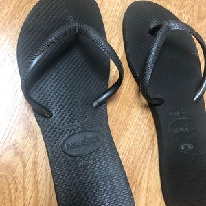 Havaianas size “37-38” blank sandals